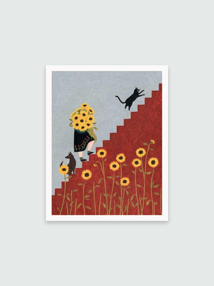 ZONNEBLOEM PRINT