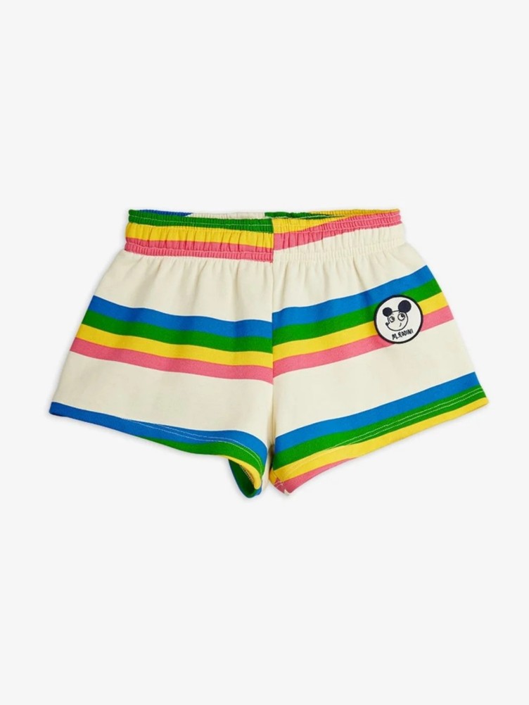 SHORT À RAYURES