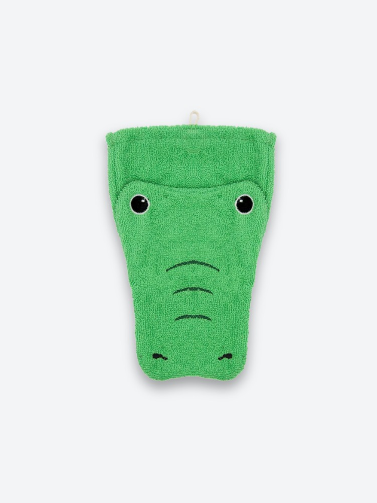 GANT DE TOILETTE CROCO