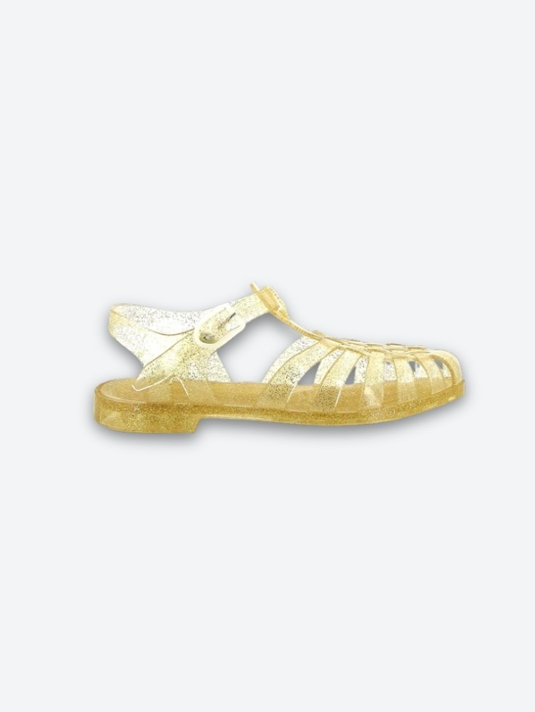 GLITZER-SANDALEN