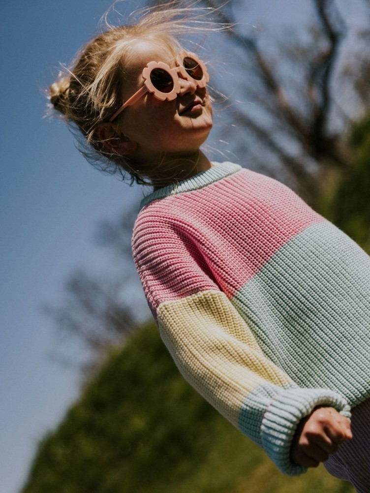 PASTEL COLOURBLOCK JUMPER