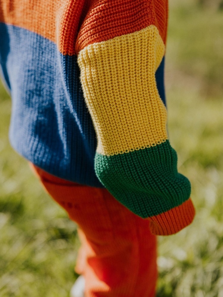 FLASHY COLOURBLOCK JUMPER