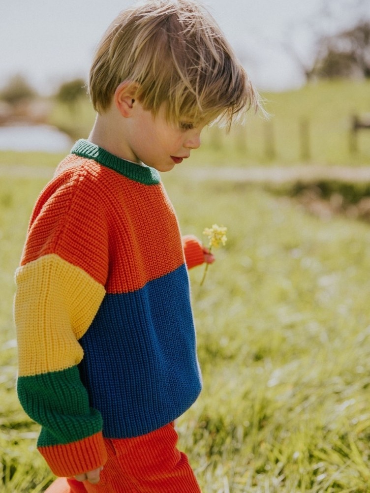 FLASHY COLOURBLOCK JUMPER
