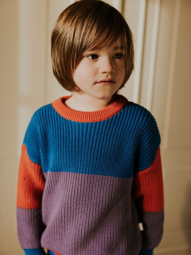 RETRO COLOURBLOCK JUMPER