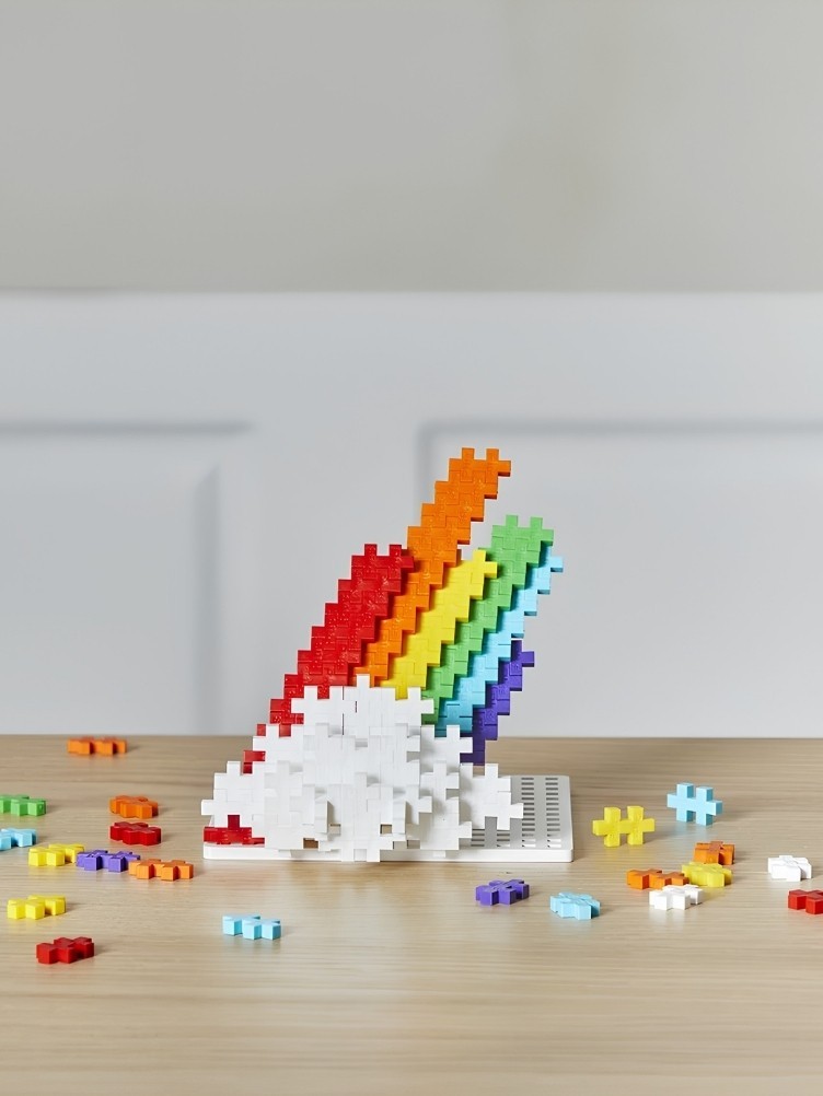 PLUS PLUS ARC-EN-CIEL