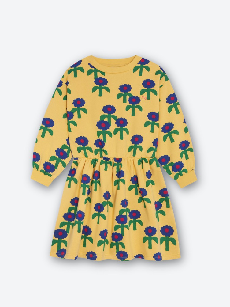 KLEID MIT GÄNSEBLÜMCHEN