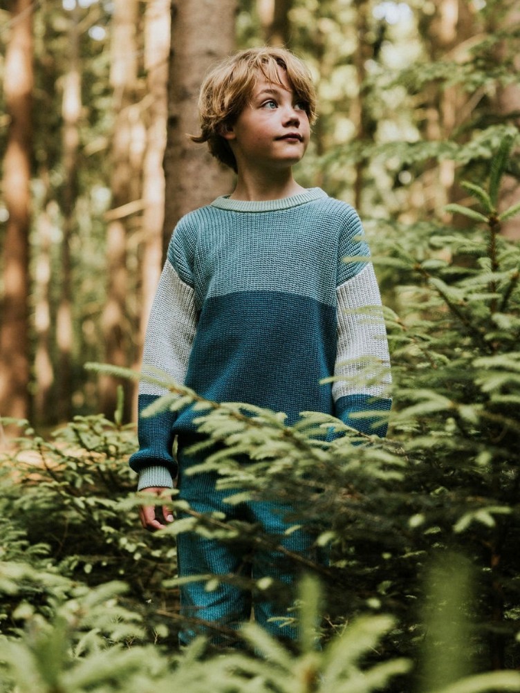 PULL COLORBLOCK PETROL