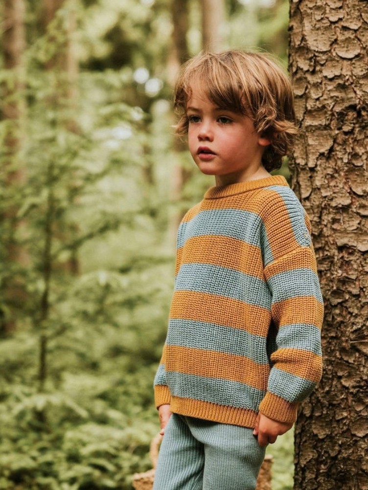 GESTREIFTER PULLOVER