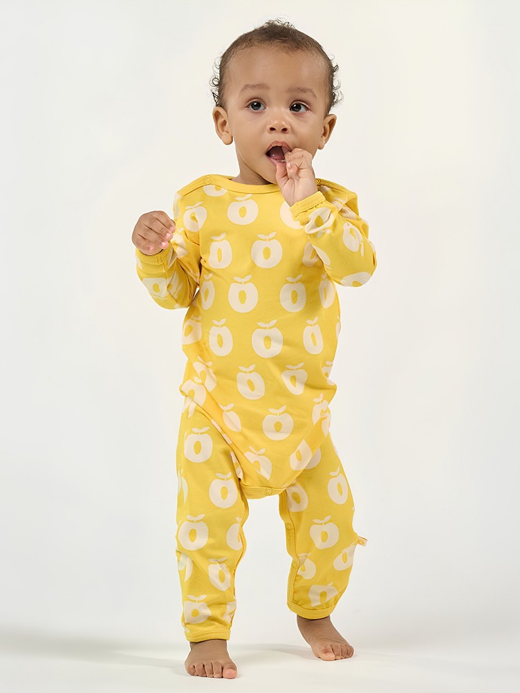 YELLOW BABY PYJAMAS
